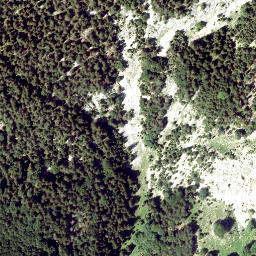 Satellite imagery of cairn, AT