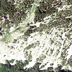 Satellite imagery of cairn, AT