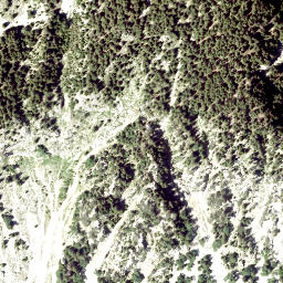 Satellite imagery of cairn, AT