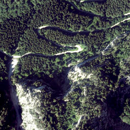 Satellite imagery of cairn, AT