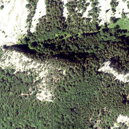 Satellite imagery of cairn, AT