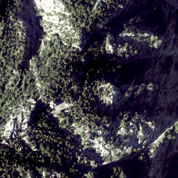 Satellite imagery of cairn, AT
