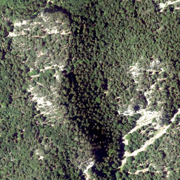 Satellite imagery of cairn, AT