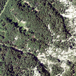 Satellite imagery of cairn, AT