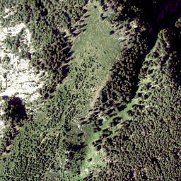 Satellite imagery of cairn, AT
