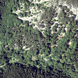 Satellite imagery of cairn, AT