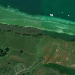 Satellite imagery of cairn, FR