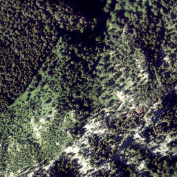 Satellite imagery of cairn, AT