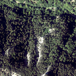 Satellite imagery of cairn, AT