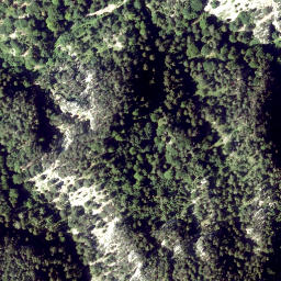 Satellite imagery of cairn, AT