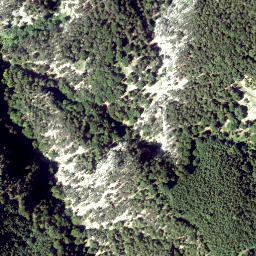 Satellite imagery of cairn, AT