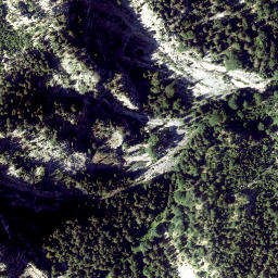 Satellite imagery of cairn, AT