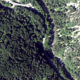 Satellite imagery of cairn, AT