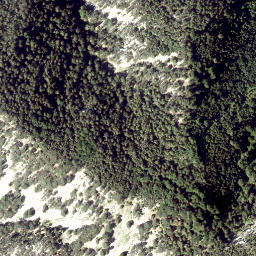 Satellite imagery of cairn, AT