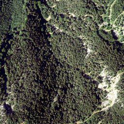Satellite imagery of cairn, AT
