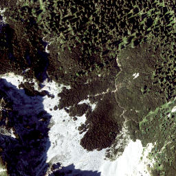 Satellite imagery of cairn, AT