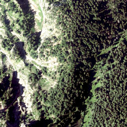 Satellite imagery of cairn, AT