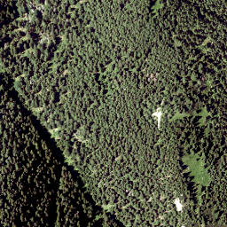 Satellite imagery of cairn, AT