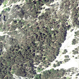 Satellite imagery of cairn, AT