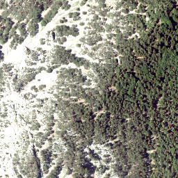 Satellite imagery of cairn, AT
