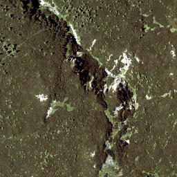 Satellite imagery of cairn, AT