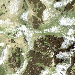 Satellite imagery of cairn, AT