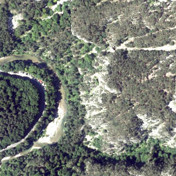 Satellite imagery of cairn, AT
