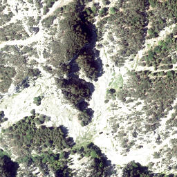 Satellite imagery of cairn, AT