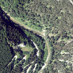 Satellite imagery of cairn, AT