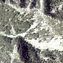 Satellite imagery of cairn, AT