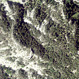 Satellite imagery of cairn, AT