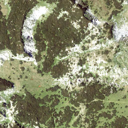 Satellite imagery of cairn, AT