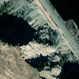 Satellite imagery of Ribbon Cliff, US