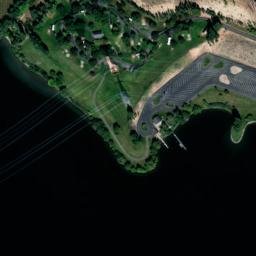 Satellite imagery of Earthquake Point, US