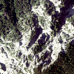 Satellite imagery of cairn, AT