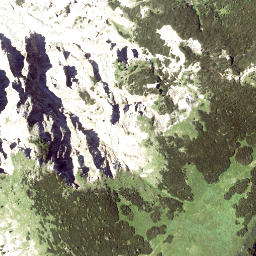 Satellite imagery of cairn, AT
