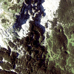 Satellite imagery of cairn, AT