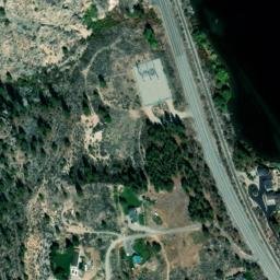 Satellite imagery of Earthquake Point, US