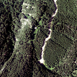 Satellite imagery of cairn, AT