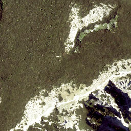 Satellite imagery of cairn, AT