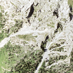 Satellite imagery of cairn, AT