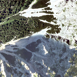 Satellite imagery of cairn, AT