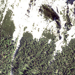 Satellite imagery of cairn, AT