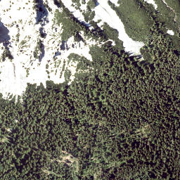 Satellite imagery of cairn, AT