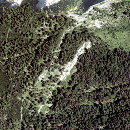 Satellite imagery of cairn, AT