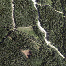 Satellite imagery of cairn, AT