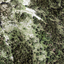 Satellite imagery of cairn, AT