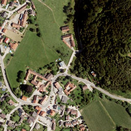 Satellite imagery of cairn, AT