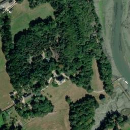 Satellite imagery of cairn, FR