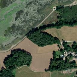 Satellite imagery of cairn, FR